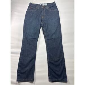 Lapco FR Men's Straight Leg Blue Denim Jeans - Size 32x32 (32x31.5)